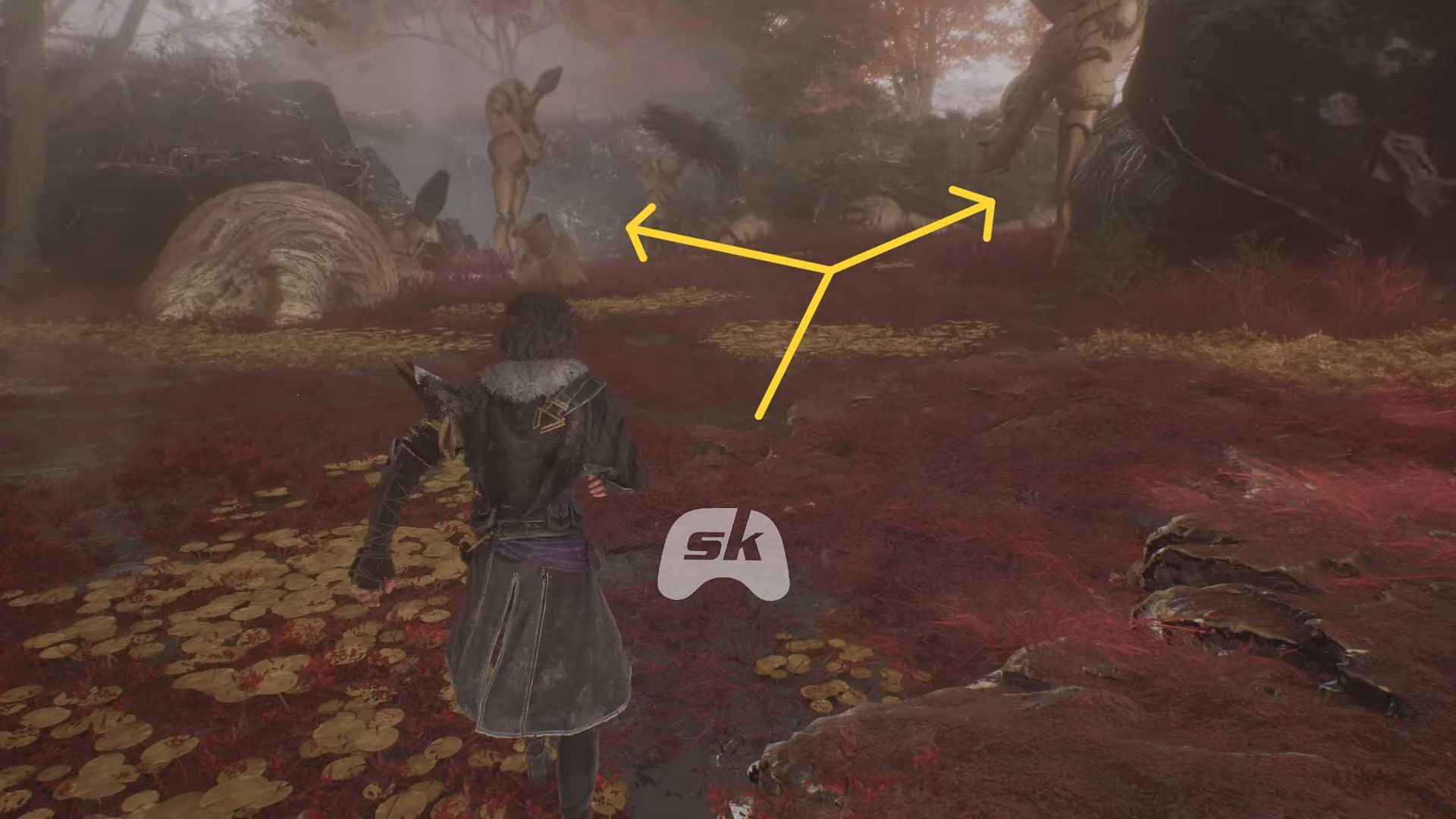 The path split (Image via Sportskeeda Gaming || Kepler Interactive)